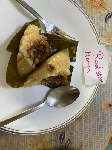 13 Pcs Traditional Nyonya Rice Dumpling, Handmade Fresh Bak Zhang 手工新鲜娘惹粽子 photo review